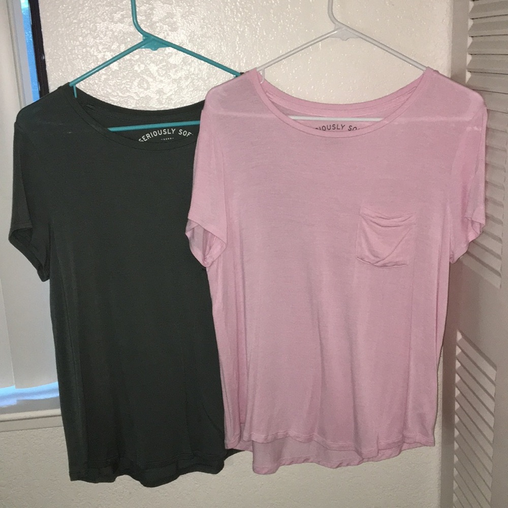 Seriously soft pocket tee shirts